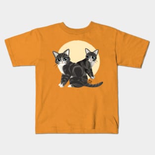 Lovely kitties Kids T-Shirt